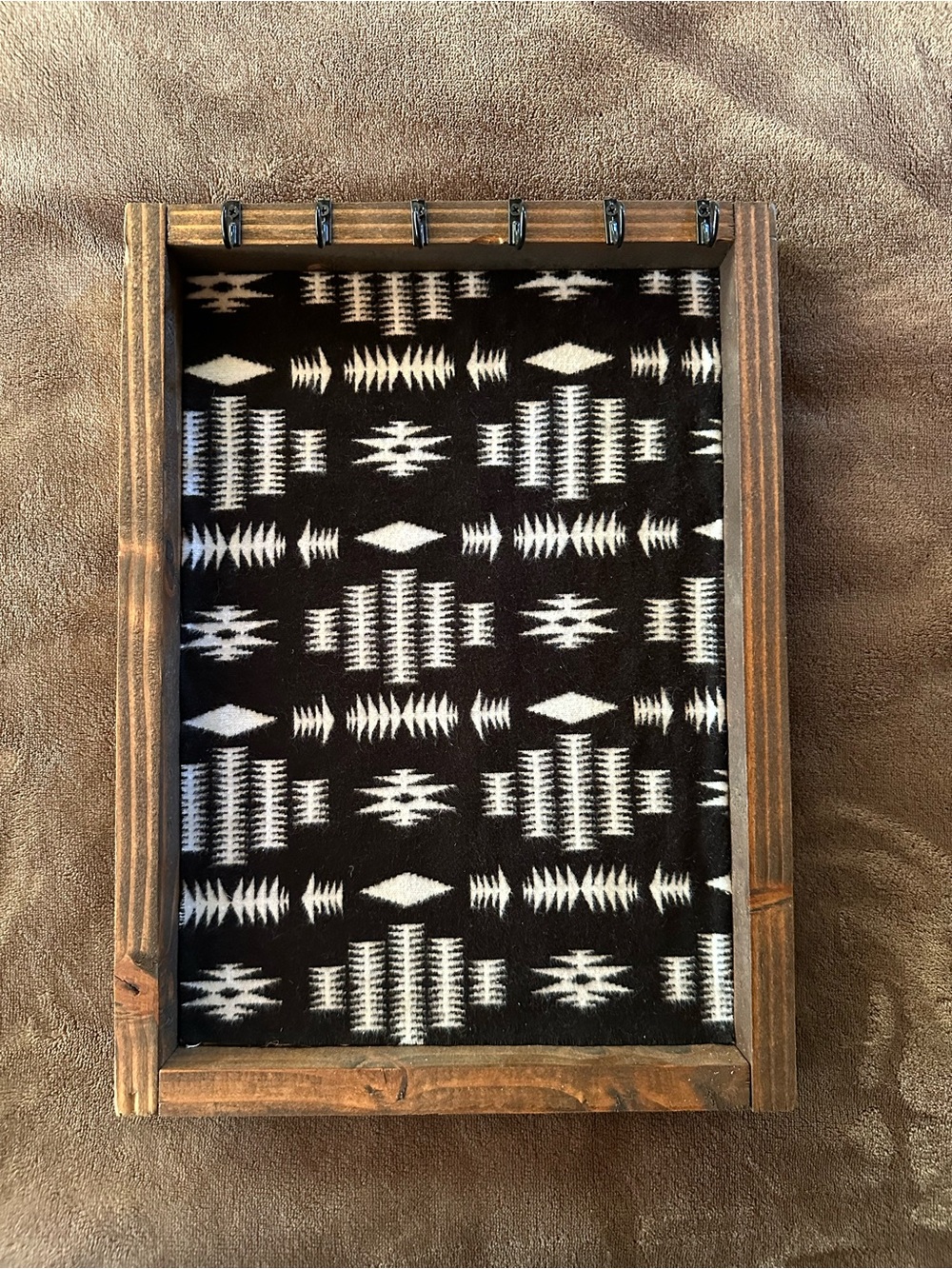 NWOT Western Jewelry Organizer with Hooks
